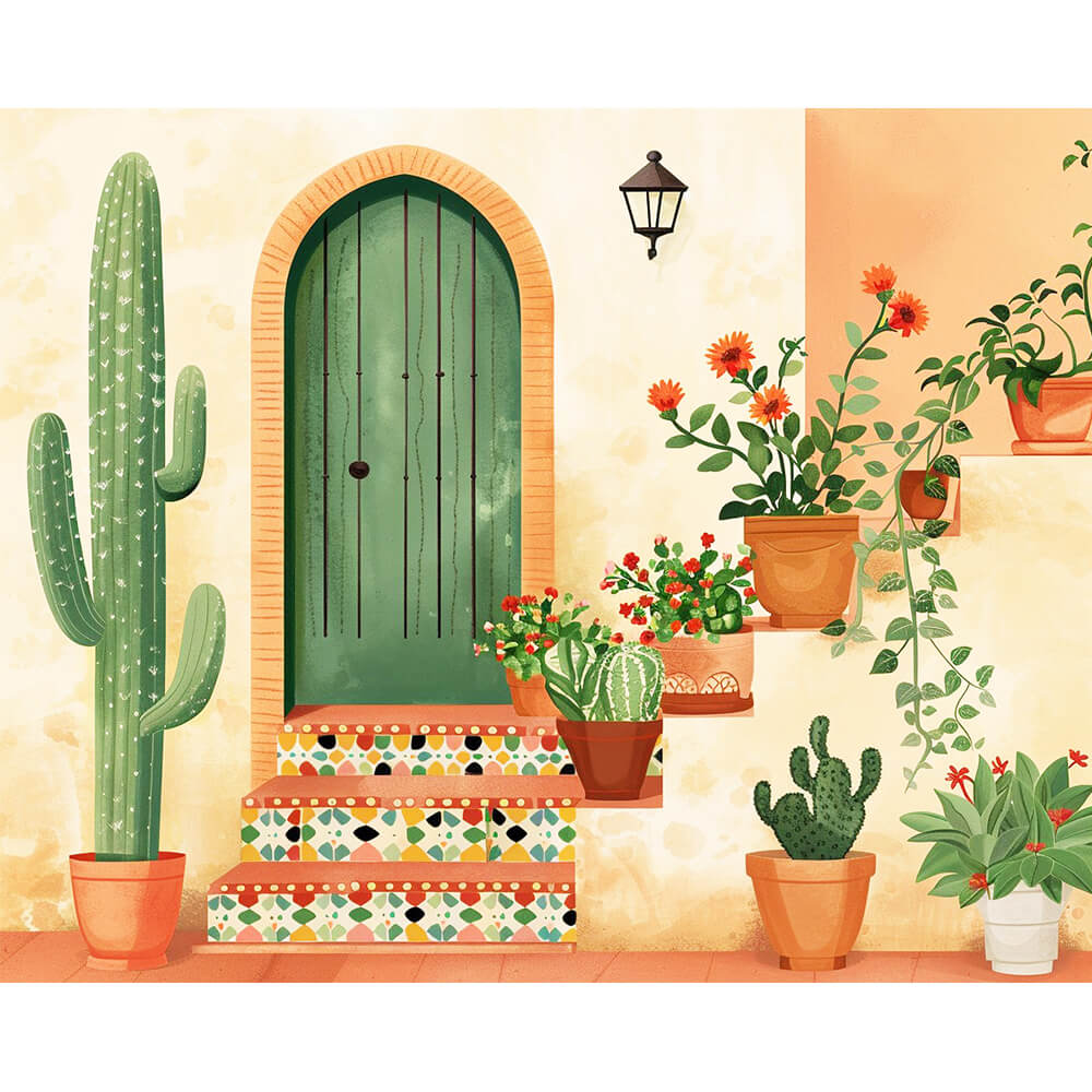 Mediterranean Doorway Bliss
