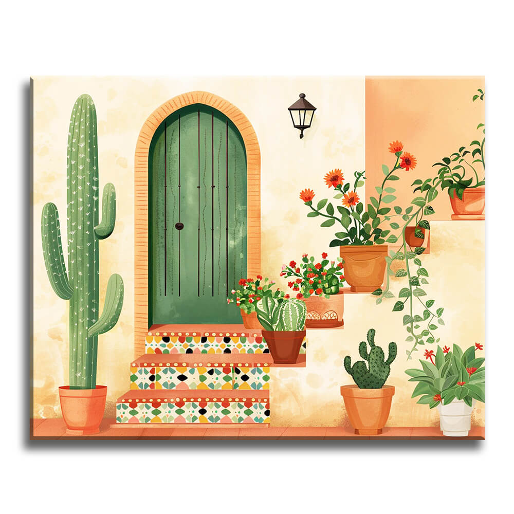 Mediterranean Doorway Bliss