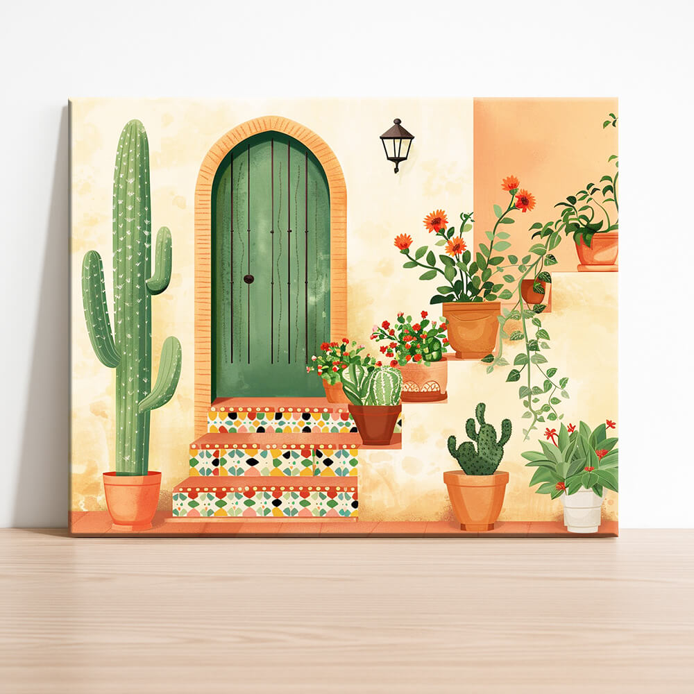 Mediterranean Doorway Bliss