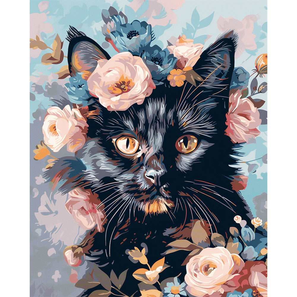 Midnight Bloom - Paint by Numbers Kit