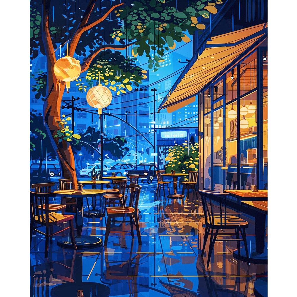 Midnight Café Serenade