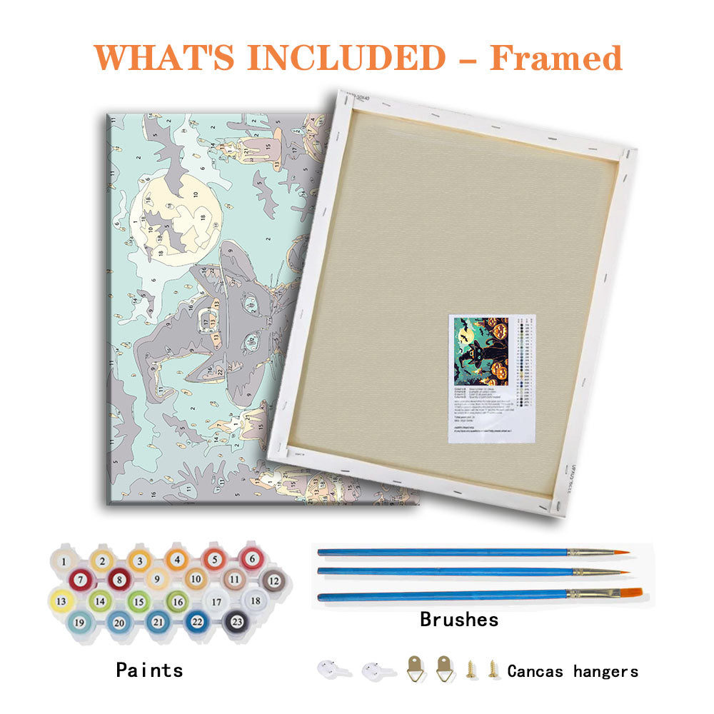 Midnight Meowgic - Paint by Numbers Kit
