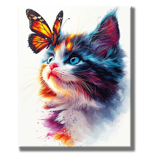 Gentle Embrace of Nature - Paint by Numbers
