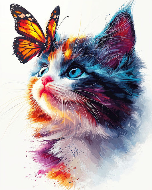 Gentle Embrace of Nature - Paint by Numbers
