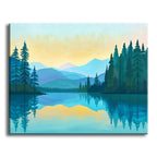 Misty Mountain Echo - Paint by Numbers Kit