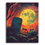 Moonlight Mysteries – Halloween Paint by Numbers Kit
