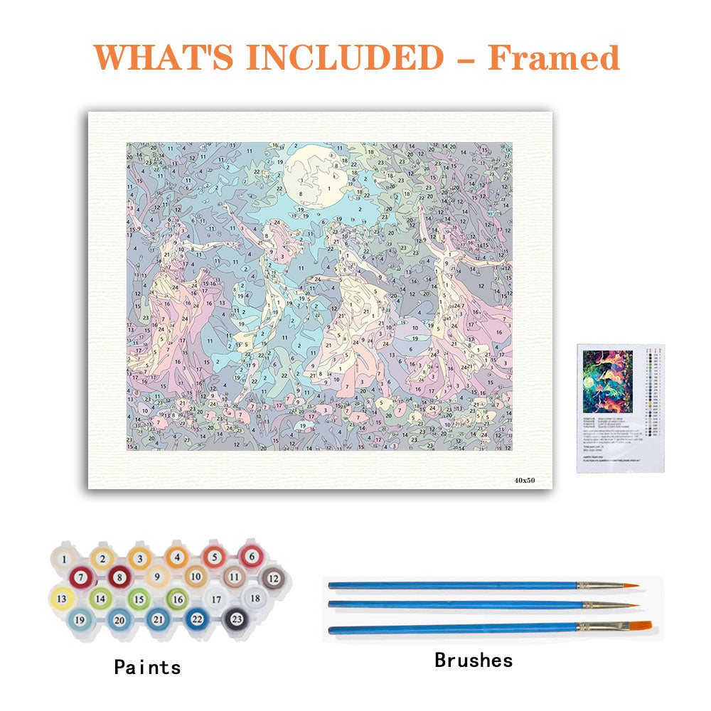 Moonlit Dance - Paint by Numbers Kit
