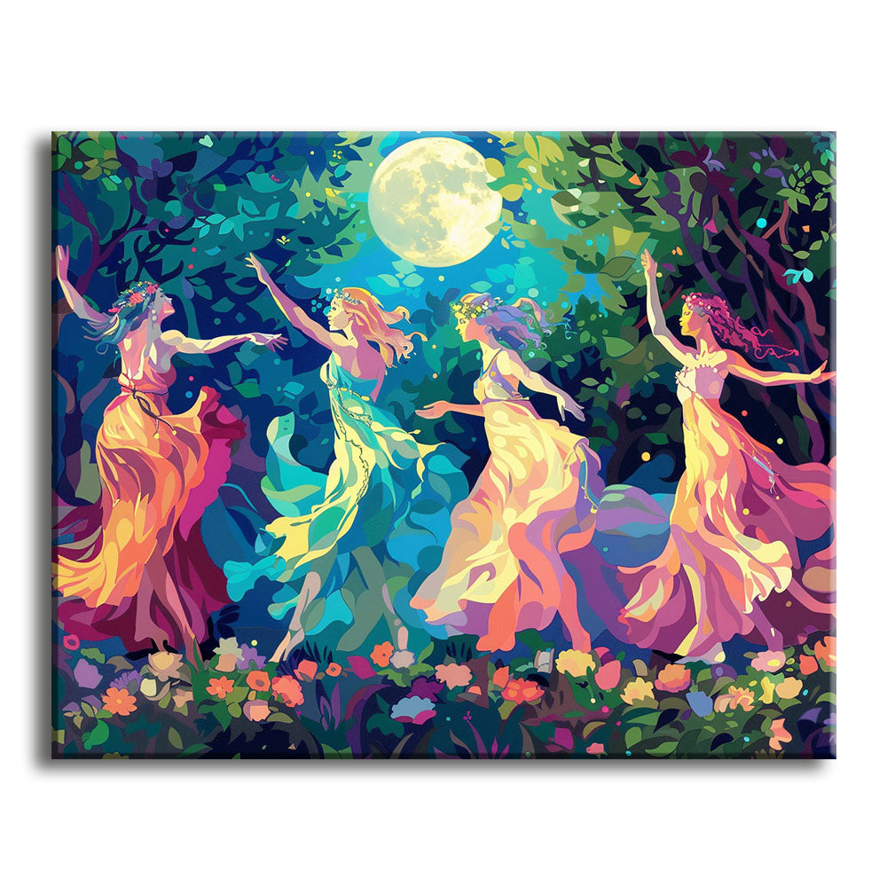 Moonlit Dance - Paint by Numbers Kit