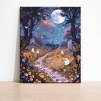 Moonlit Ghost Garden – Paint by Numbers Kit