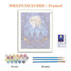 Halloween Castle Adventure – Paint by Numbers Kit