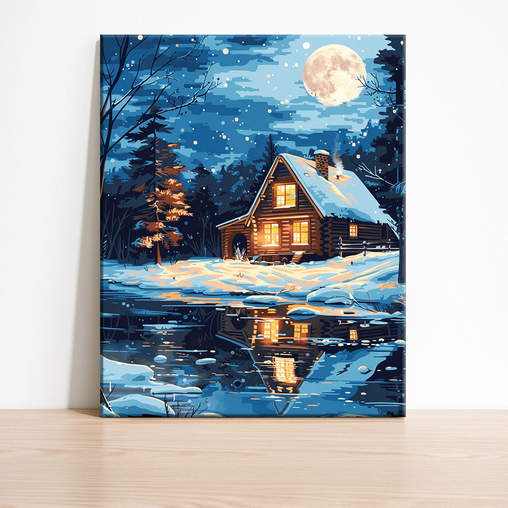 Moonlit Haven - Paint by Numbers Kit