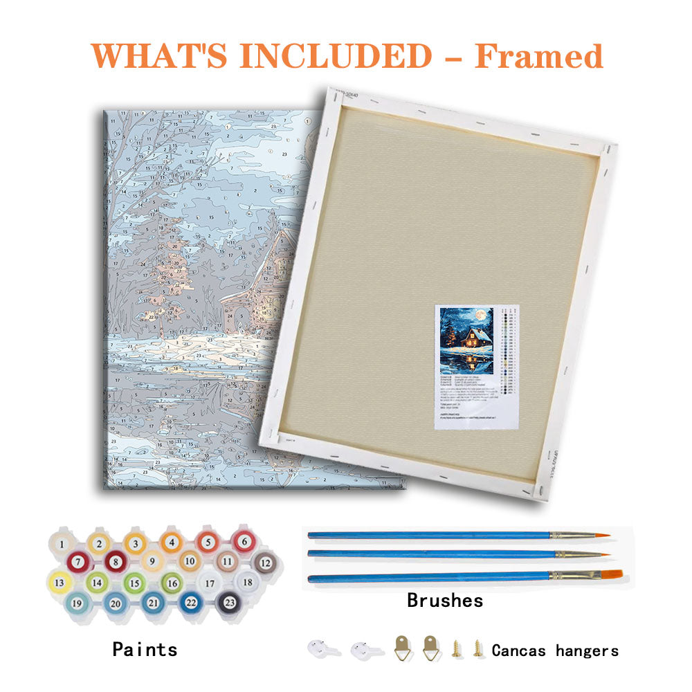 Moonlit Haven - Paint by Numbers Kit
