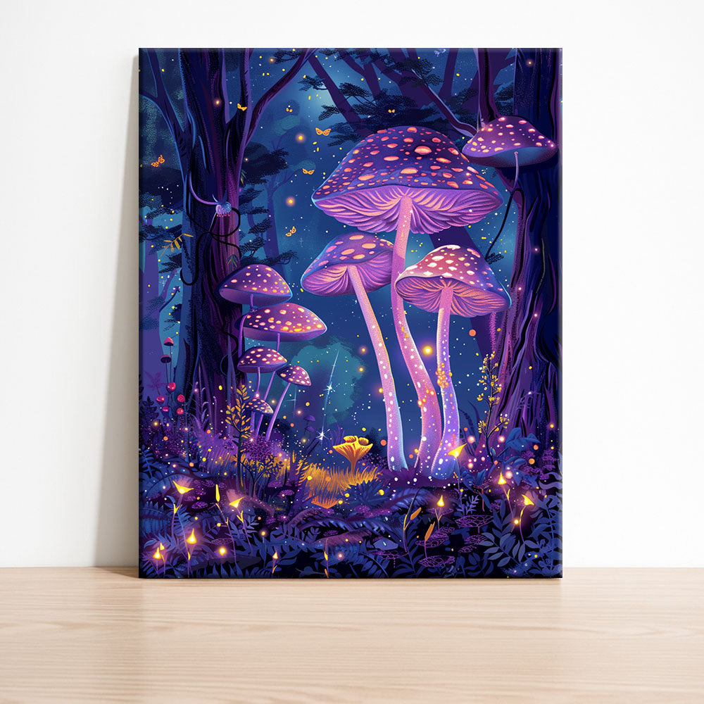 Mystic Mushroom Grove - Paint by Numbers Kit