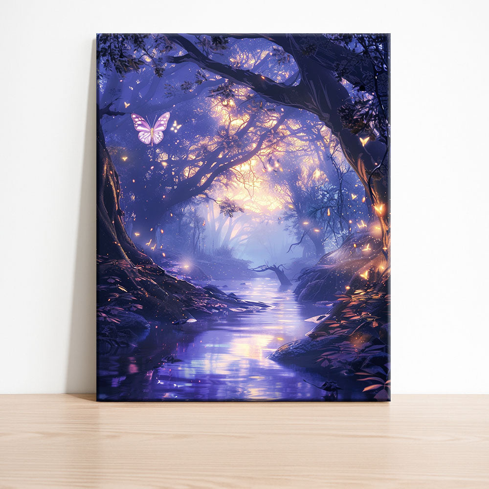 Mystic River Glow - Paint by Numbers Kit