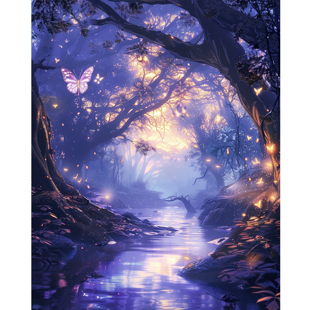 Mystic River Glow - Paint by Numbers Kit
