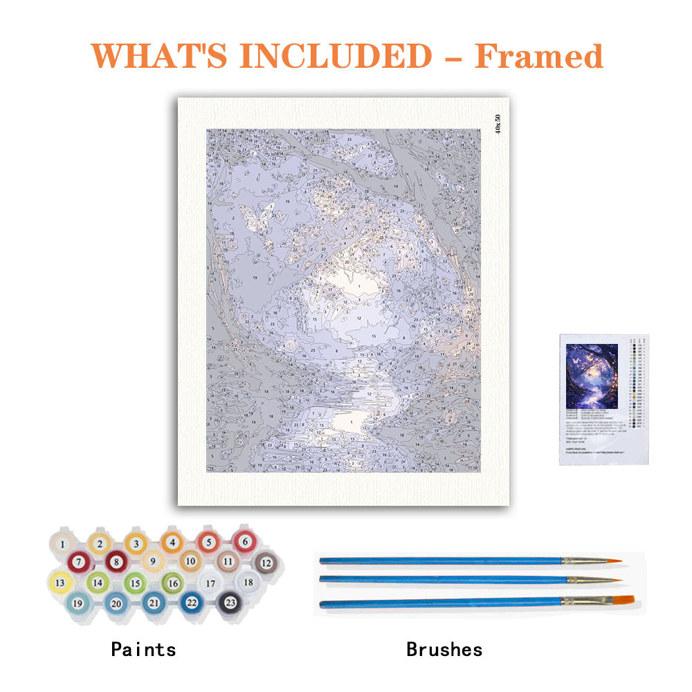 Mystic River Glow - Paint by Numbers Kit