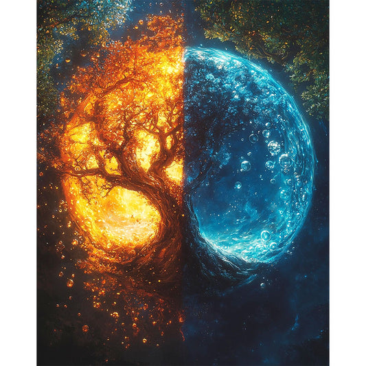 Natural Cycle - Ornaments - Paint by Numbers
