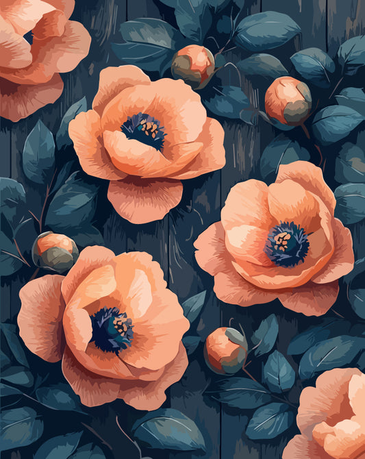 Nature Melody Blossoming - Paint by Numbers
