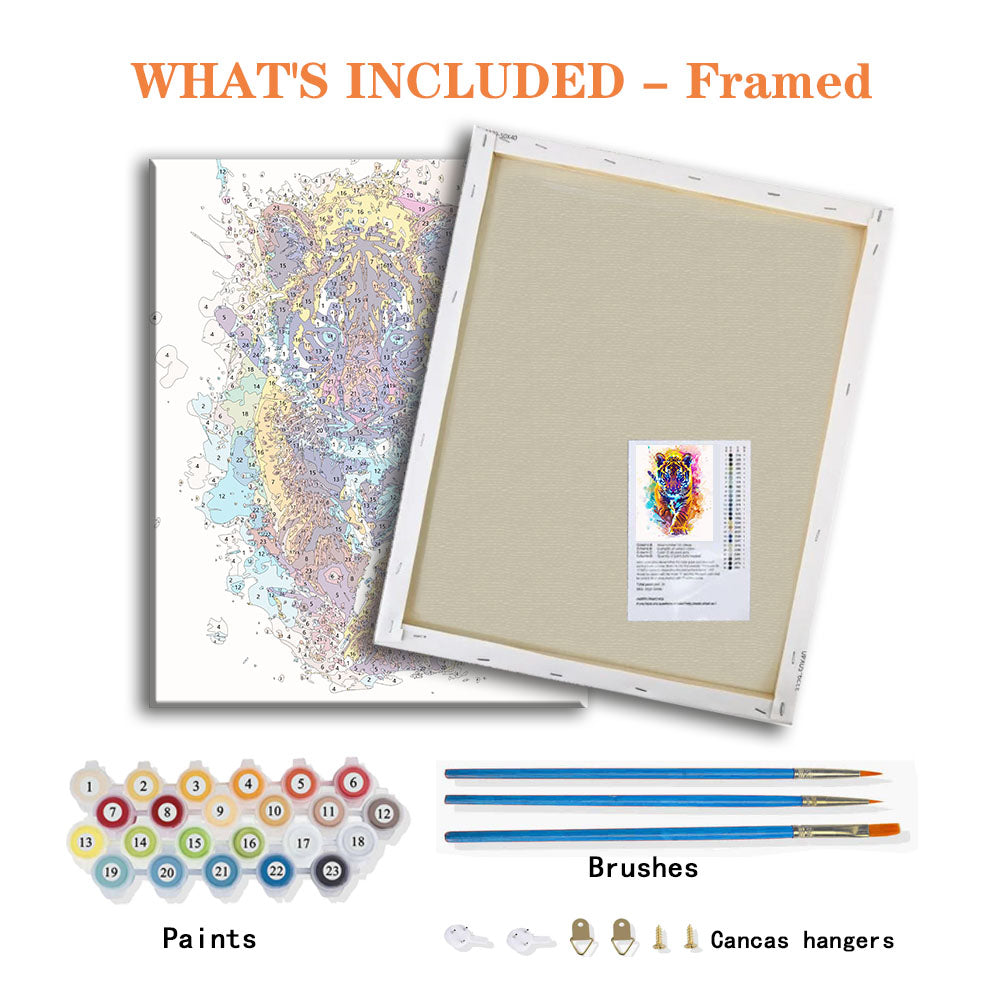 Neon Hunter - Paint by Numbers Kit