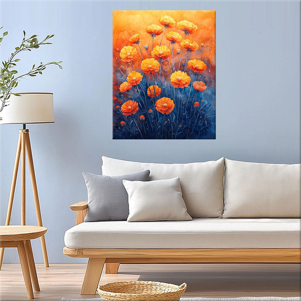 Orange Dream - Paint by Numbers