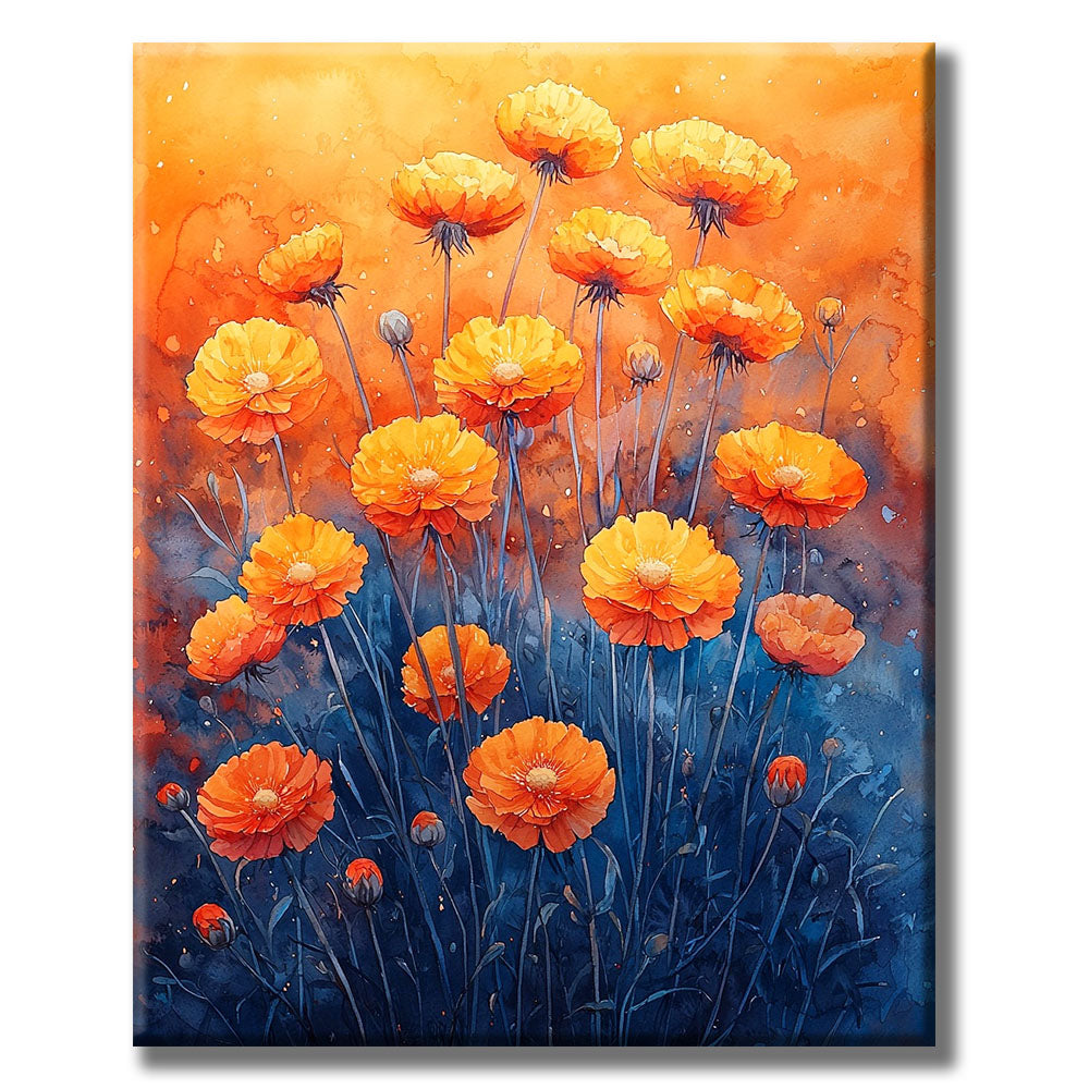 Orange Dream - Paint by Numbers