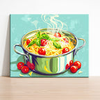 Pasta Perfetto - Paint by Numbers Kit