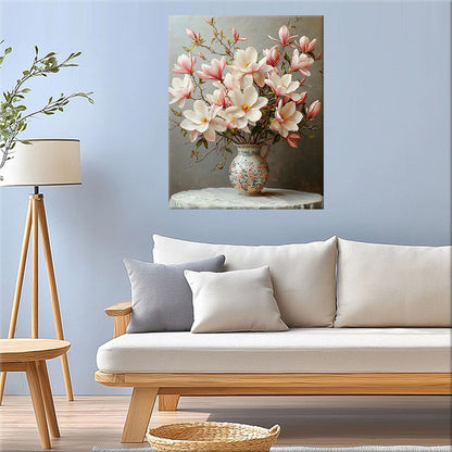 Summer meadow of colorful joy - paint by numbers
