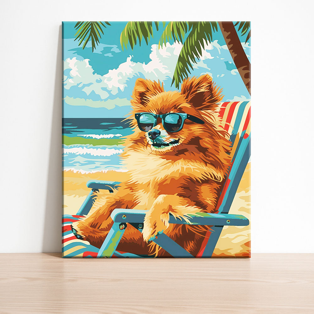 Pawsitive Vibes - Paint by Numbers Kit
