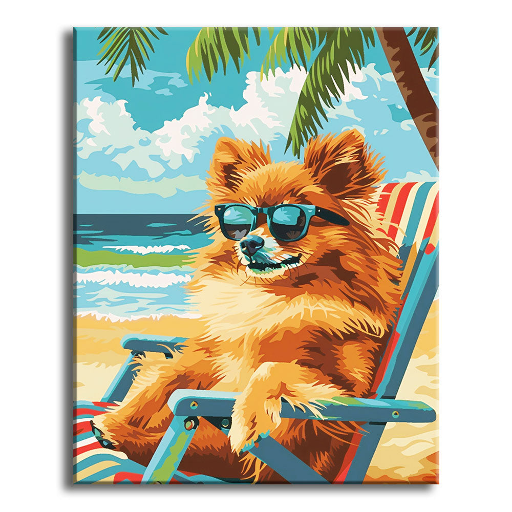 Pawsitive Vibes - Paint by Numbers Kit