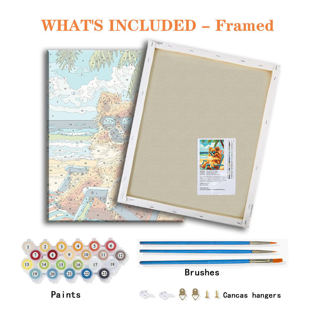 Pawsitive Vibes - Paint by Numbers Kit