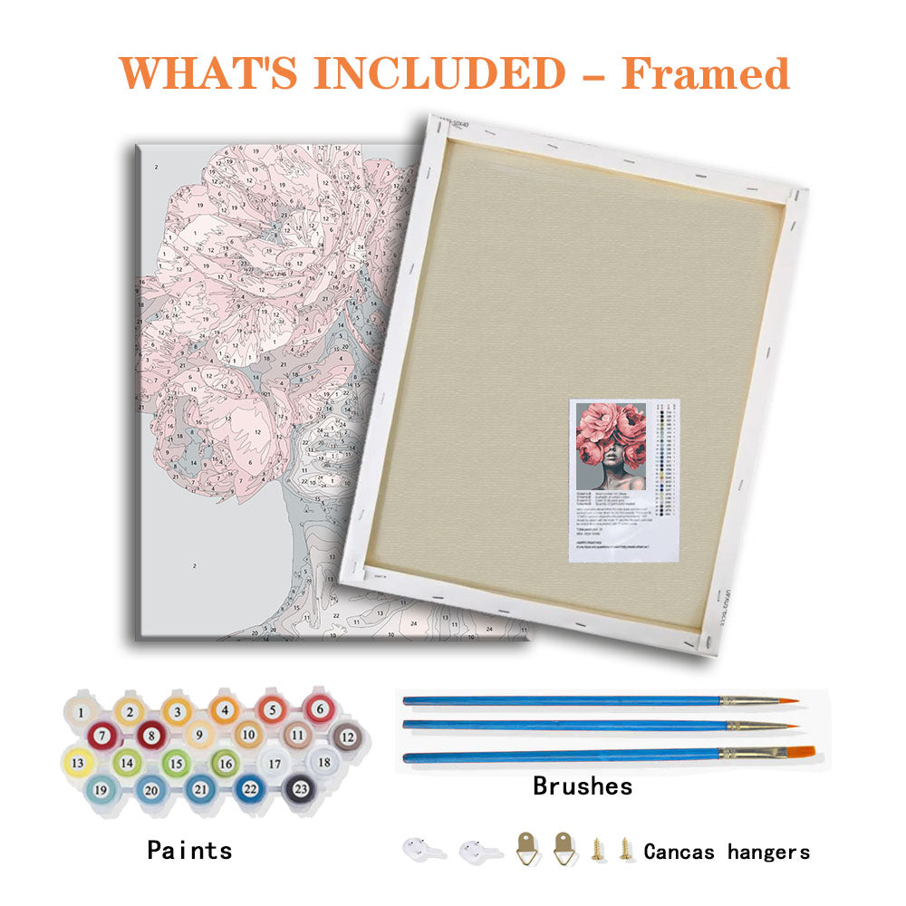 Peony Muse - Paint by Numbers Kit