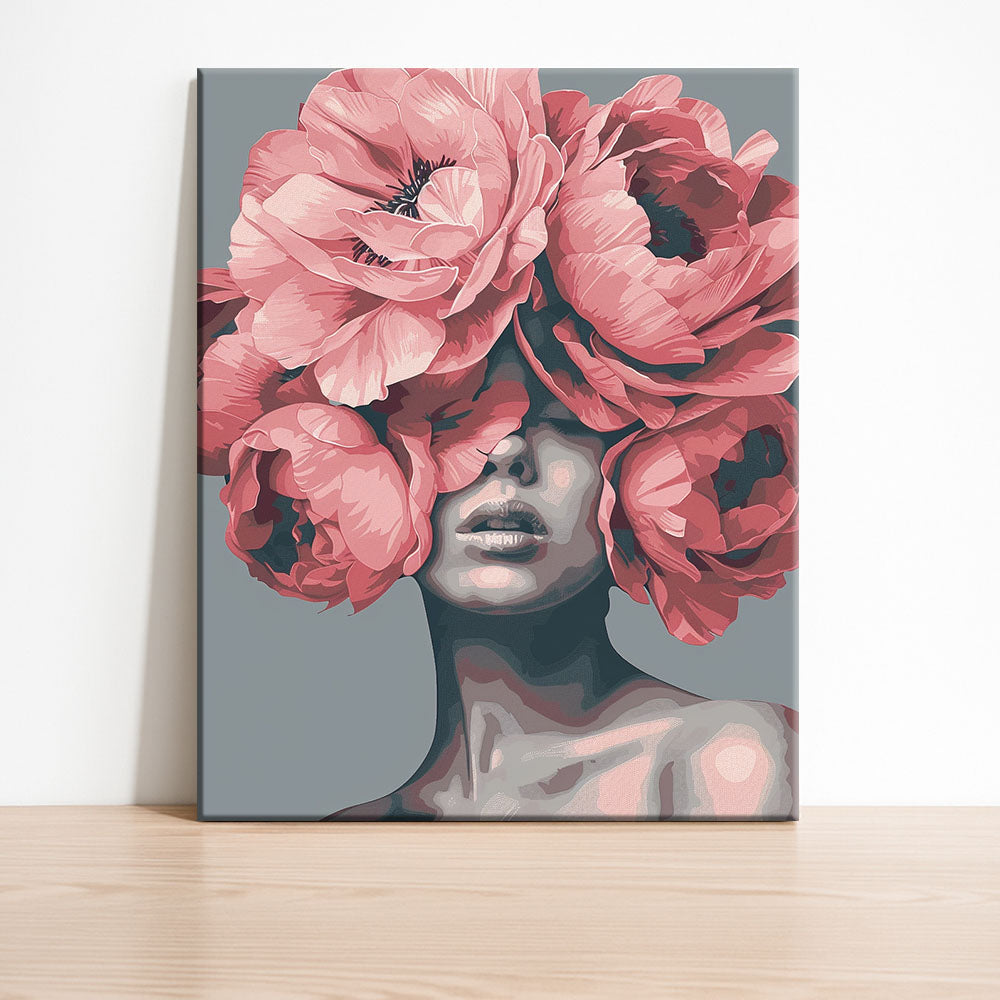 Peony Muse - Paint by Numbers Kit