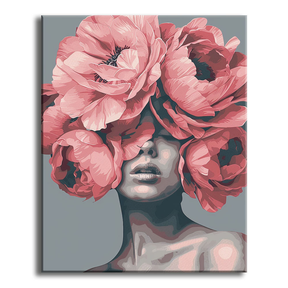 Peony Muse - Paint by Numbers Kit