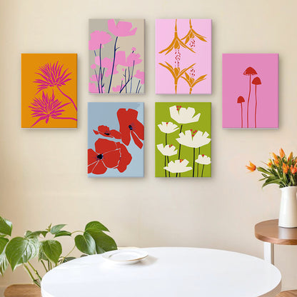 Plant Art Paint-by-Numbers