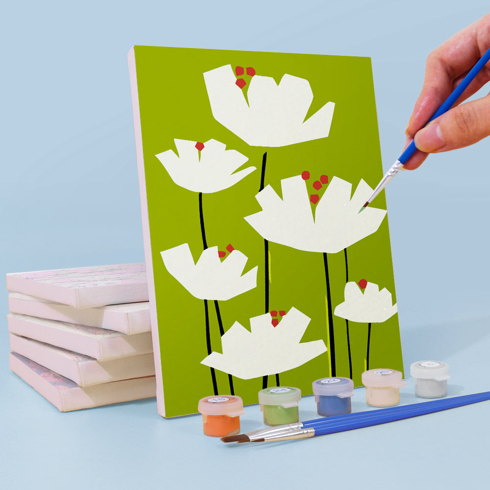 Plant Art Paint-by-Numbers