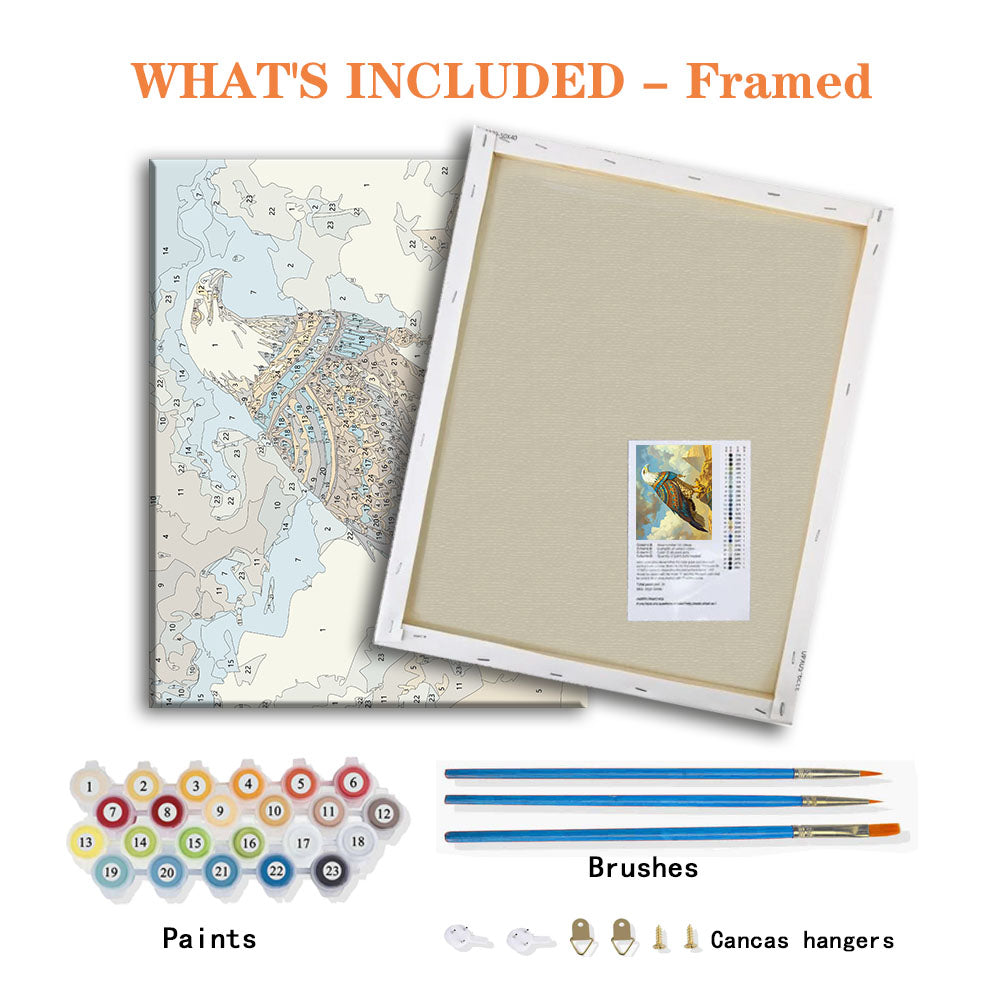 Pharaoh's Sentinel - Paint by Numbers Kit
