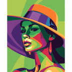 Pop Art Glamour - Paint by Numbers Kit