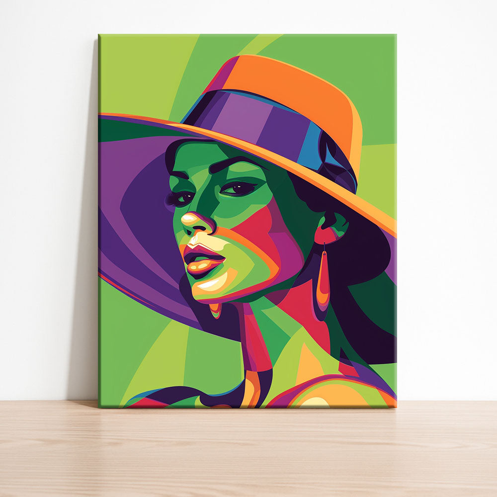 Pop Art Glamour - Paint by Numbers Kit