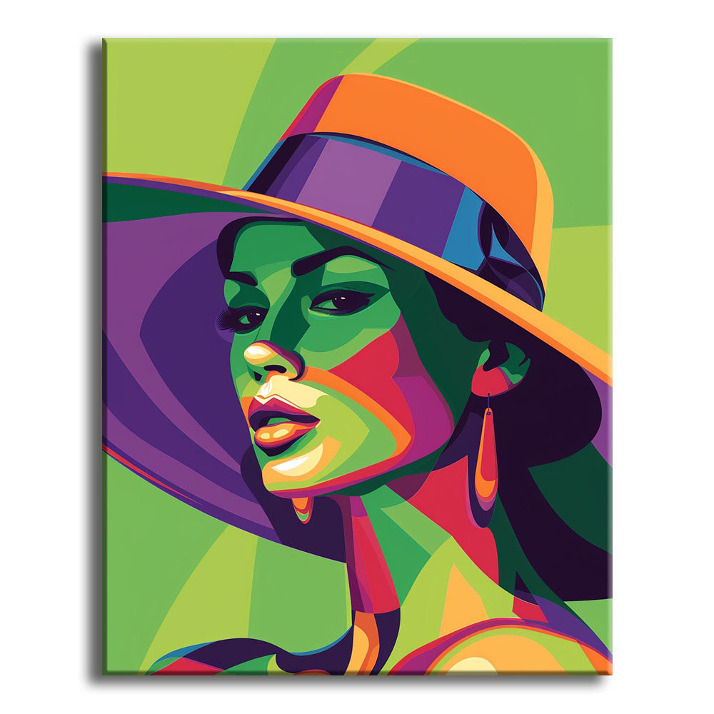 Pop Art Glamour - Paint by Numbers Kit