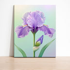 Purple Iris Serenade