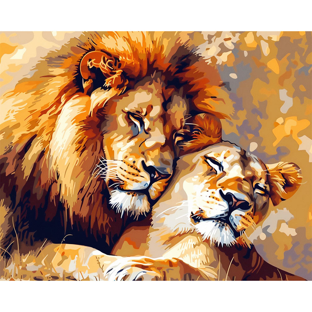 Regal Embrace - Paint by Numbers Kit