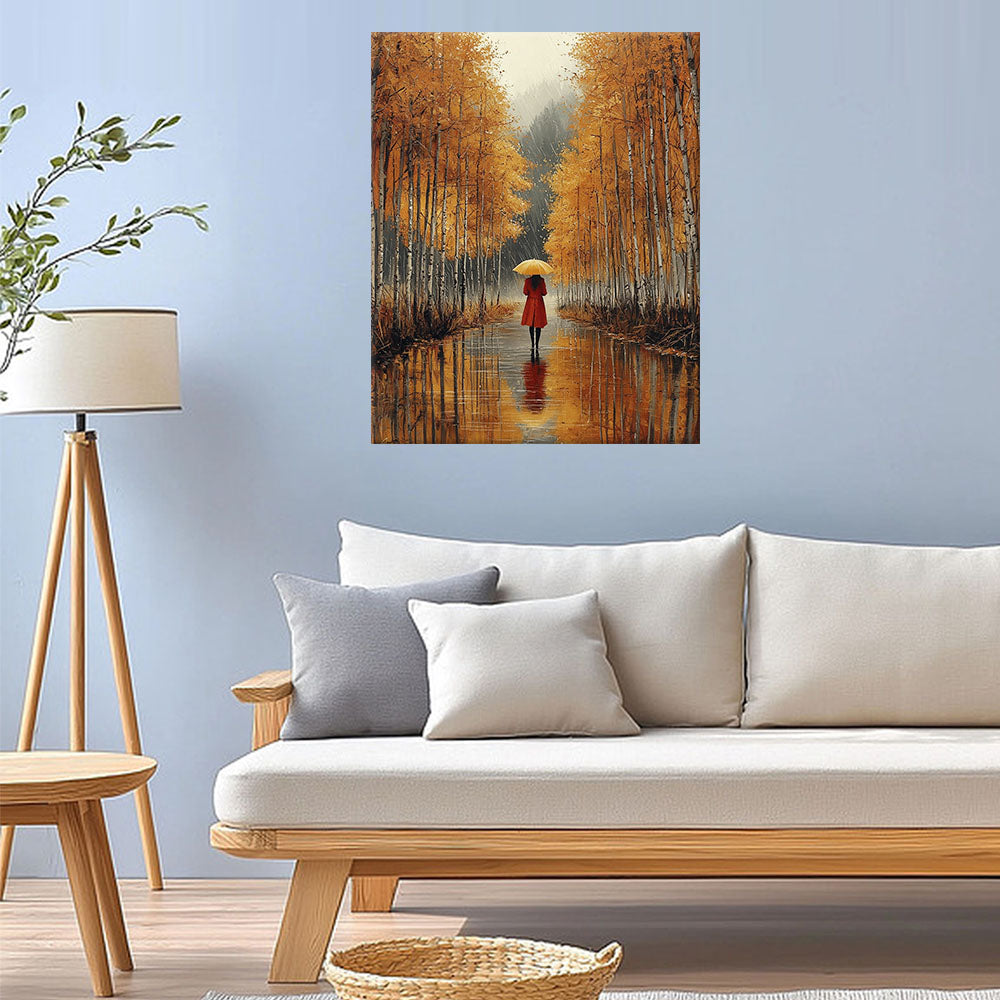 Rain Magic Trail - Paint by Numbers
