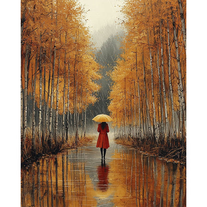 Rain Magic Trail - Paint by Numbers