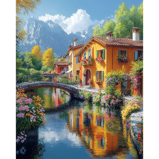 Calm Lake - Paint by Numbers