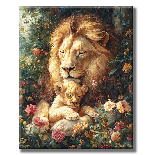 Gentle Embrace of Nature - Paint by Numbers