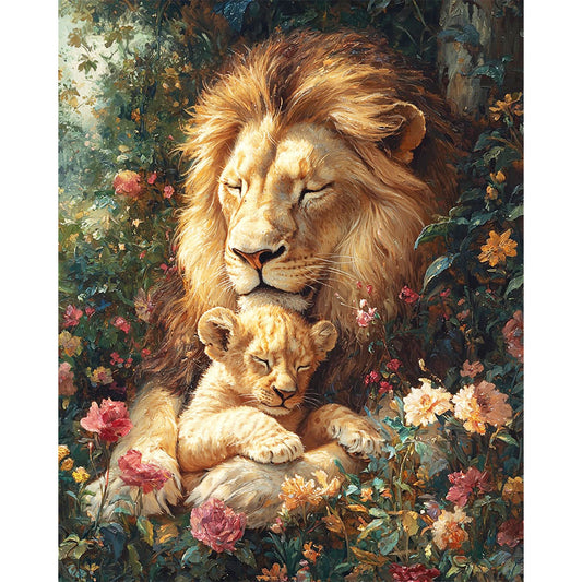 Gentle Embrace of Nature - Paint by Numbers