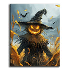 Scarecrow's Halloween Glow – Paint by Numbers Kit