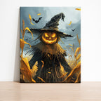 Scarecrow's Halloween Glow – Paint by Numbers Kit