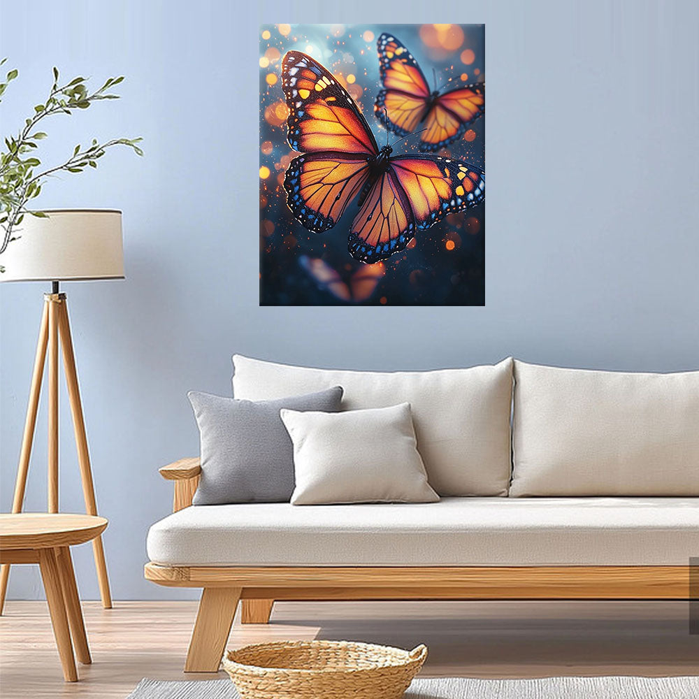 Butterfly Ballet - Paint by Numbers