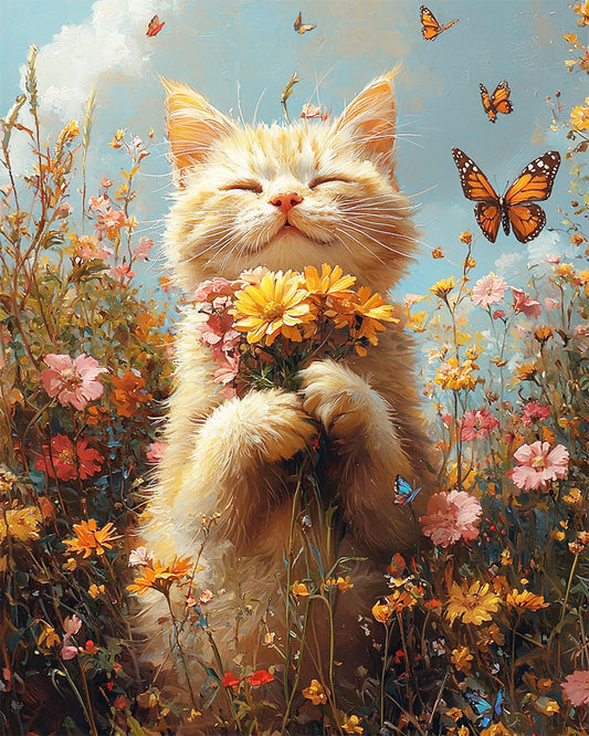 Gentle Embrace of Nature - Paint by Numbers